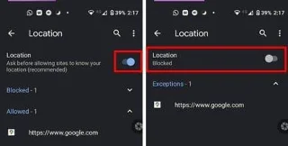 How to Stop Sites from Asking for Your location on Chrome
