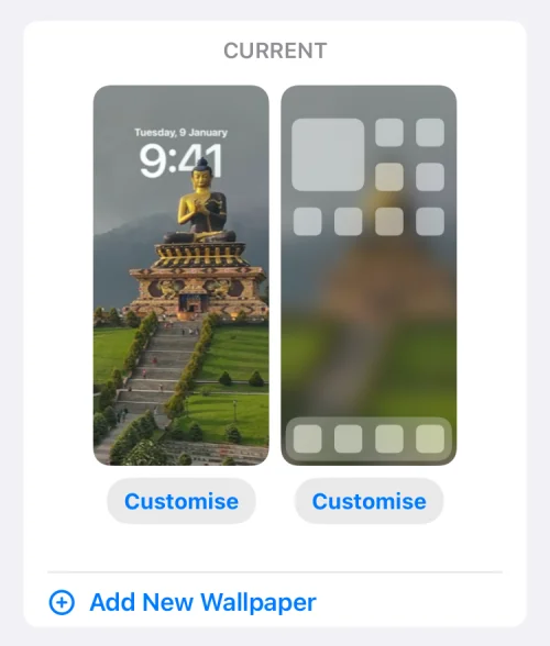 iPhone의 모든 이미지에서 iPhone 배경화면을 자르는 방법