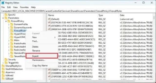 วิธีส่งออกและนำเข้ากฎไฟร์วอลล์แต่ละรายการใน Windows 11