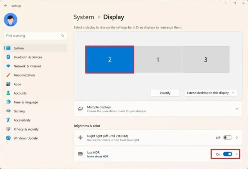 วิธีเปิดใช้งาน 'HDR' บน Windows 11