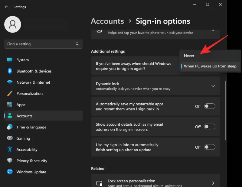 Windows 11에서 잠금 화면을 비활성화하는 3가지 방법