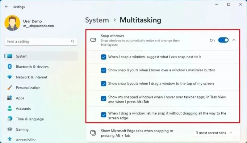 วิธีสแน็ปแอพบน Windows 11