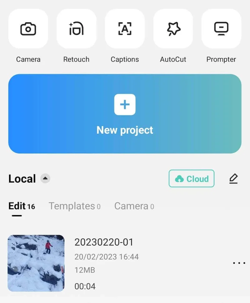 Comment transformer une vidéo existante en boomerang