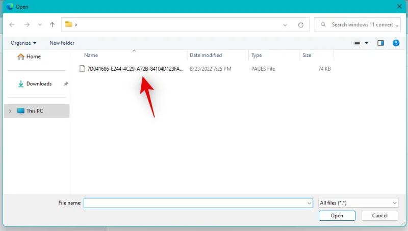 Windows 11에서 Pages 파일을 여는 6가지 방법