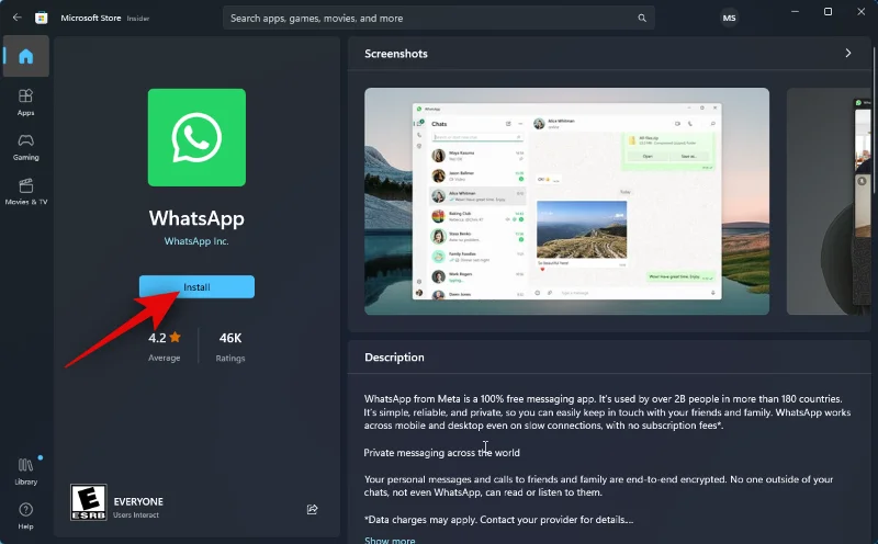 Windows, iOS 또는 Android에서 WhatsApp을 사용하여 화면을 공유하는 방법