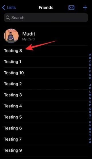 如何在 iOS 16 上的 iPhone 上拖放列表中的聯繫人