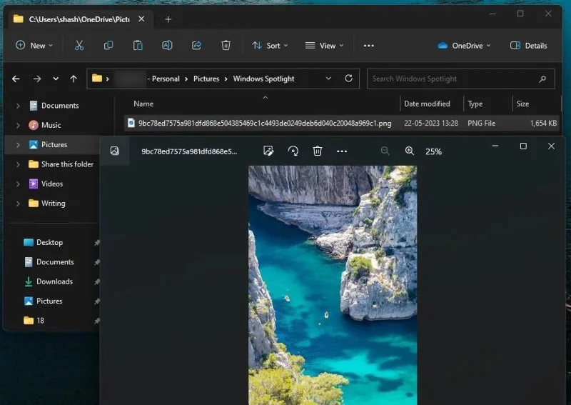 วิธีดาวน์โหลดรูปภาพวอลเปเปอร์ Windows Spotlight บนพีซีของคุณ