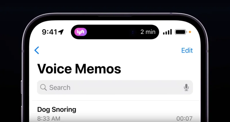 Apple Dynamic Island: 다양한 앱 지원 설명!