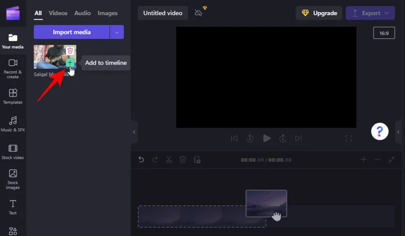 在 Clipchamp 中裁剪視頻：分步指南