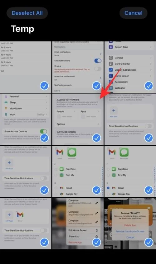 iOS 16의 iPhone에서 여러 사진의 메타데이터를 편집하는 방법