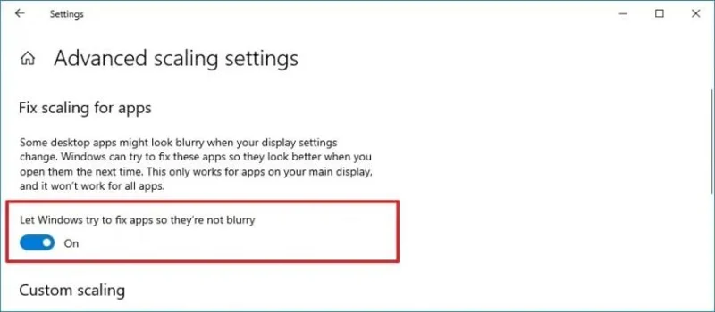 วิธีแก้ไขปัญหาขนาดการแสดงผลใน Windows 10