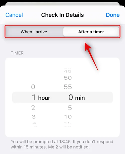 iOS 17에서 메시지 체크인을 사용하는 방법