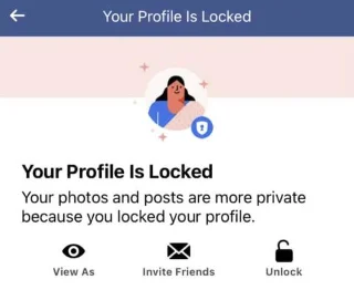 Facebook 프로필을 잠그고 잠금 해제하는 방법