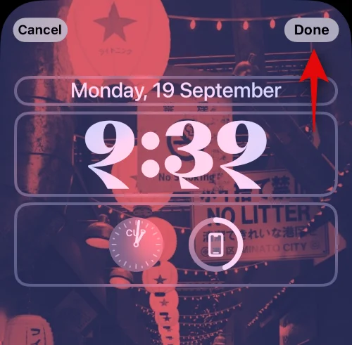 iOS 16에서 iPhone의 시계 글꼴을 변경하는 방법