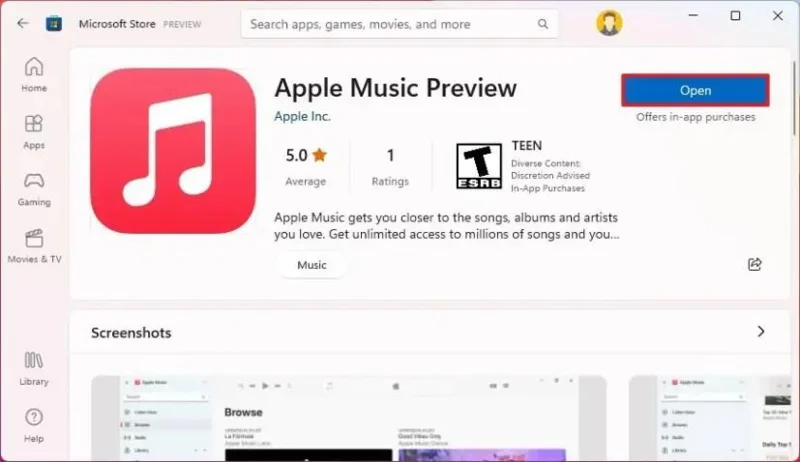 วิธีติดตั้งแอป Apple Music (อย่างเป็นทางการ) บน Windows 11