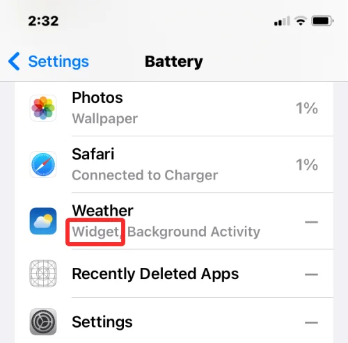 iOS 16에서 잠금 화면 위젯은 iPhone의 배터리를 소모합니까?
