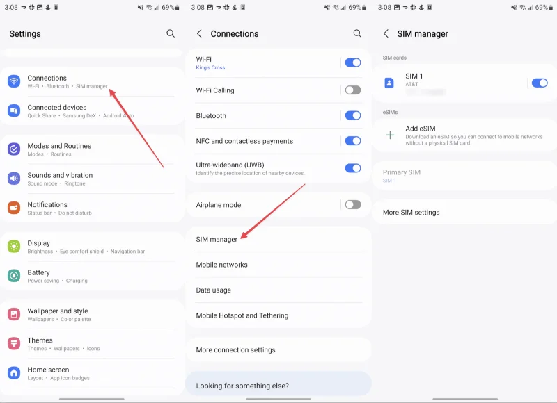 Galaxy S24: How to Insert Sim Card
