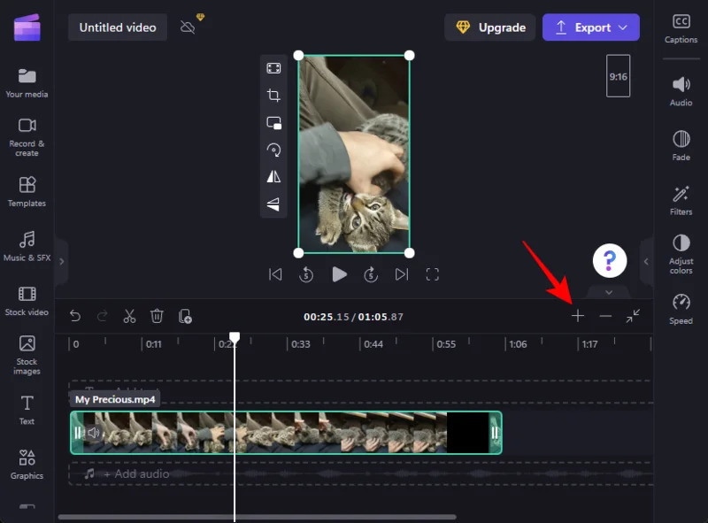 Clipchamp에서 프레임을 고정하는 방법: 단계별 가이드