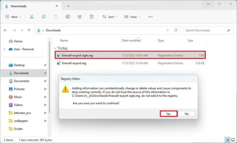 วิธีส่งออกและนำเข้ากฎไฟร์วอลล์แต่ละรายการใน Windows 11