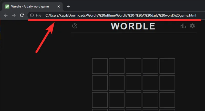 Wordle Offline：如何通過右鍵單擊保存整個 Wordle 遊戲（下載所有遊戲）