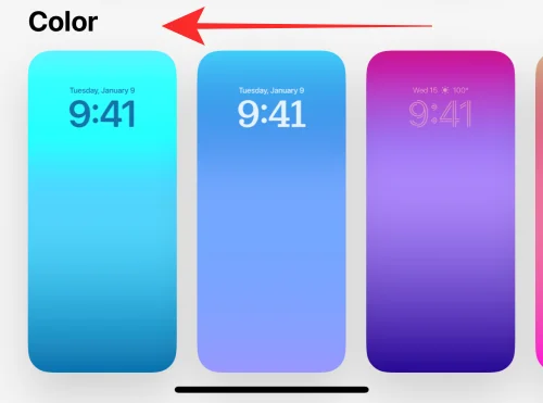 IOS 16 테마: iPhone의 잠금 화면 테마에 액세스하고 변경하는 방법