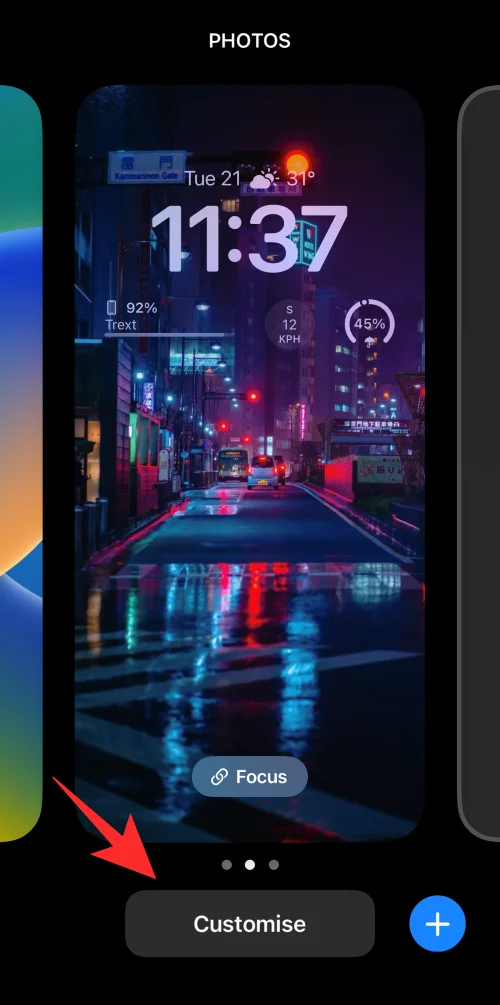iOS 16의 iPhone에서 위젯을 관리하는 방법