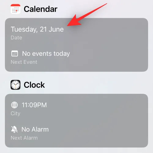 iOS 16의 iPhone에서 위젯을 관리하는 방법