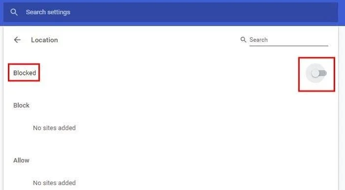 How to Stop Sites from Asking for Your location on Chrome