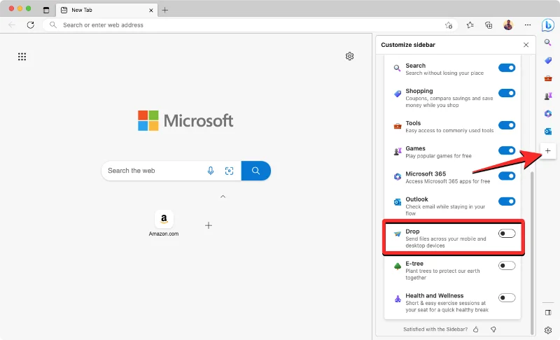 Microsoft Edge Drop을 사용하여 파일을 전송하는 방법 [2023]