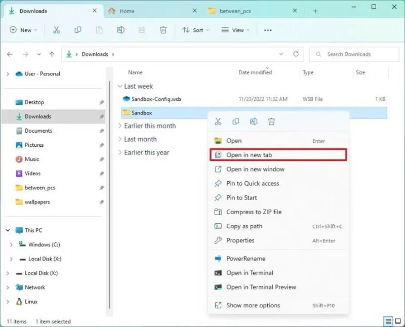 วิธีจัดการแท็บใน File Explorer สำหรับ Windows 11