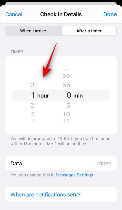 iOS 17에서 메시지 체크인을 사용하는 방법