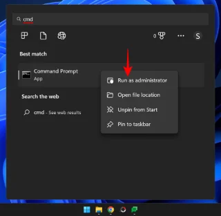 วิธีรีเซ็ตรหัสผ่านผู้ดูแลระบบ Windows 11 โดยใช้ Command Prompt (CMD)