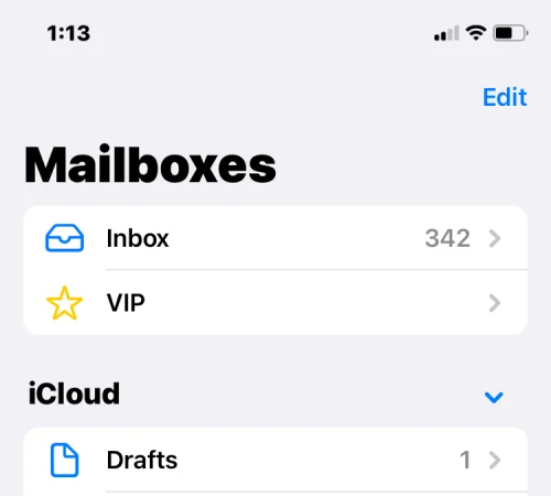 IOS 16: Apple Mail의 알림 기능 및 사용 방법