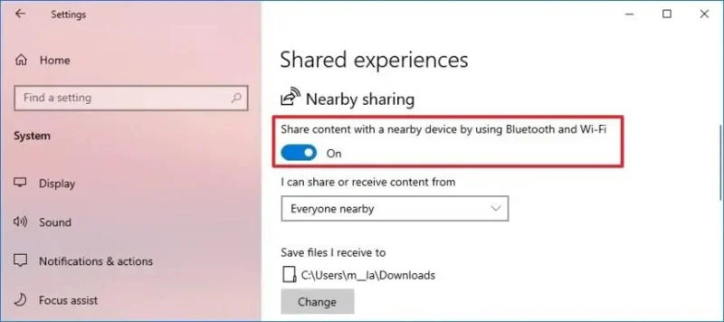 วิธีเปิดใช้งานการแชร์ใกล้เคียงบน Windows 10