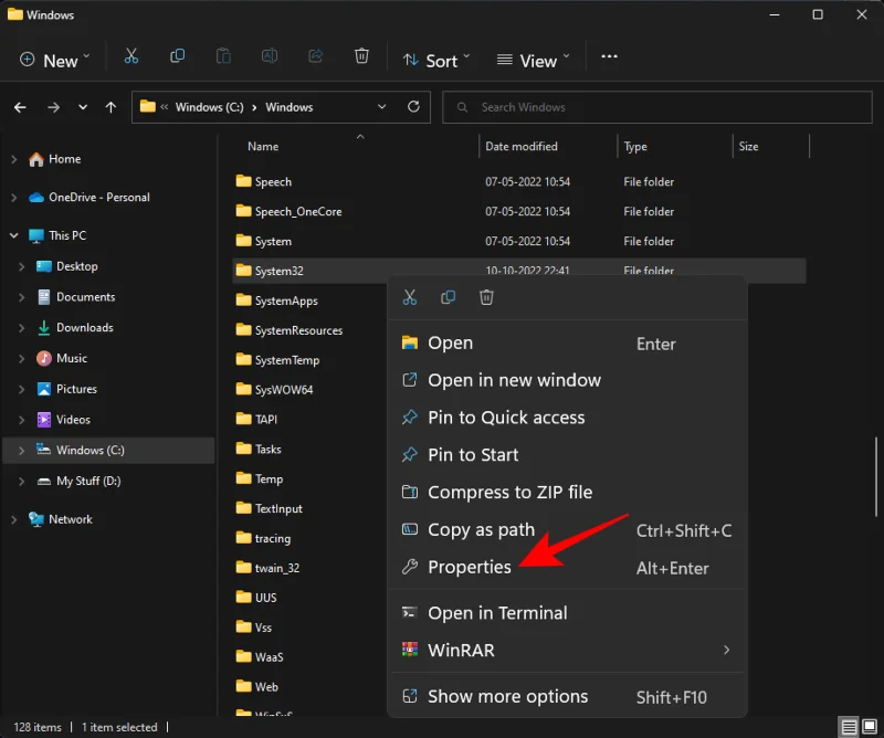 3 วิธีในการเปิดโฟลเดอร์ System 32 บน Windows 11 หรือ 10