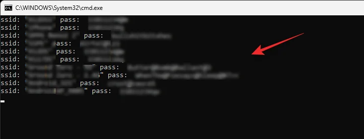 Windows 11에서 WiFi 비밀번호를 찾거나 확인하는 4가지 방법