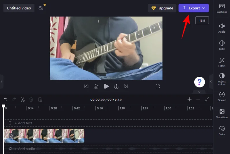 在 Clipchamp 中裁剪視頻：分步指南