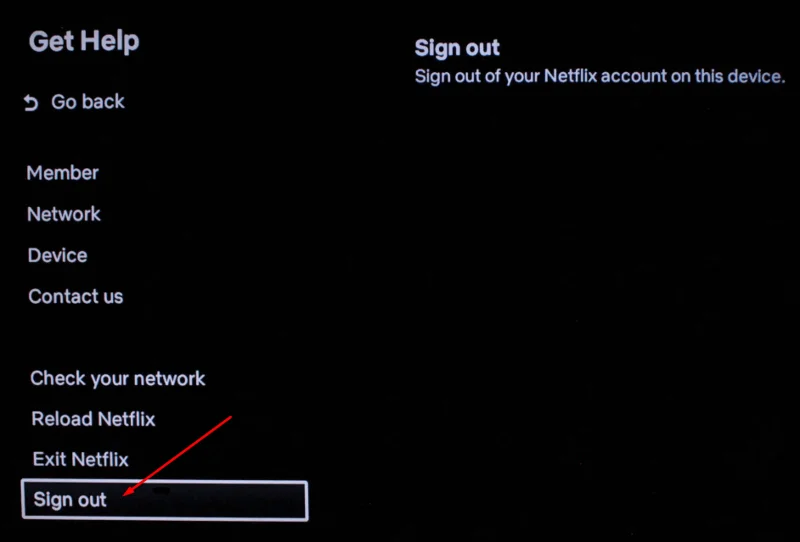 TV에서 Netflix를 로그아웃하는 방법