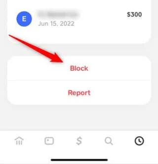 Cash 앱에서 누군가를 차단하고 차단을 해제하는 방법