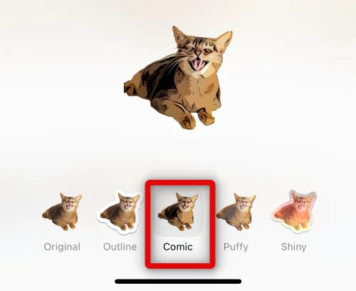 iOS 17以降で写真を使用してLiveステッカーを作成する方法