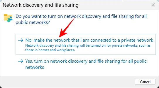 วิธีเปิด Network Discovery บน Windows 11: 4 วิธีและ 3 แก้ไข