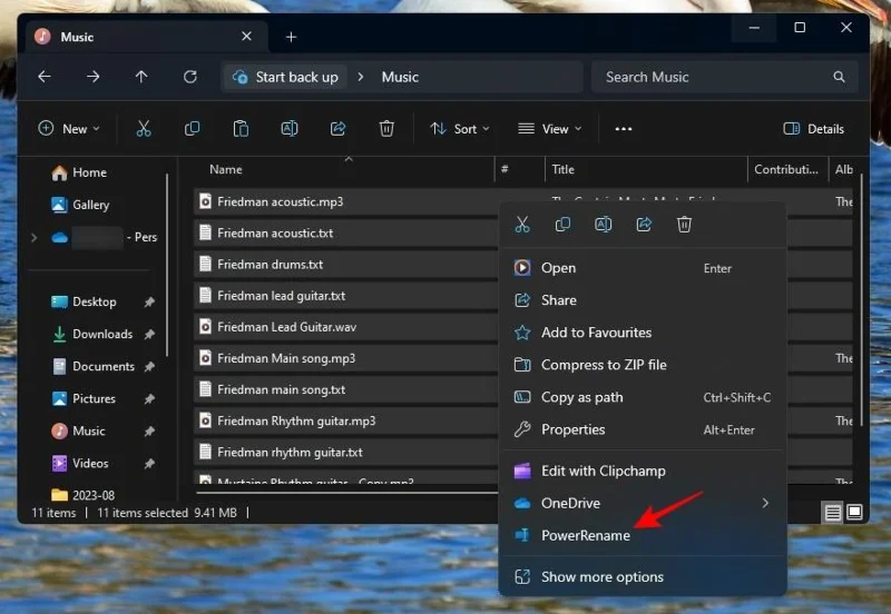Windows PowerToys: PowerRename을 사용하여 파일 및 폴더 이름을 일괄 바꾸는 방법