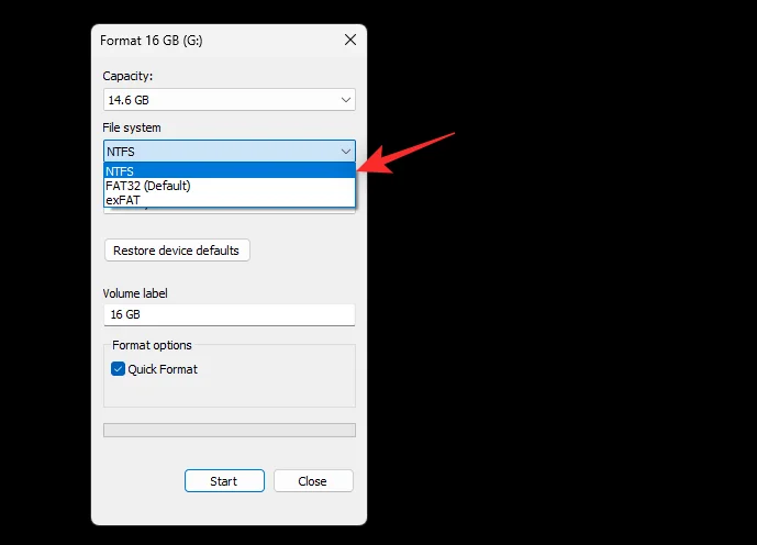 5 วิธีง่ายๆ ในการฟอร์แมต USB เป็น NTFS Windows 11