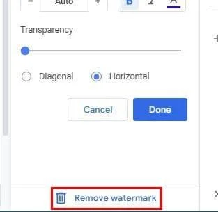 Cum să adăugați un filigran text în Google Docs