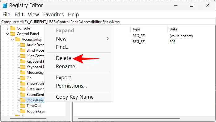 วิธีปิดการใช้งาน Sticky Keys อย่างถาวรบน Windows 11 [2023]