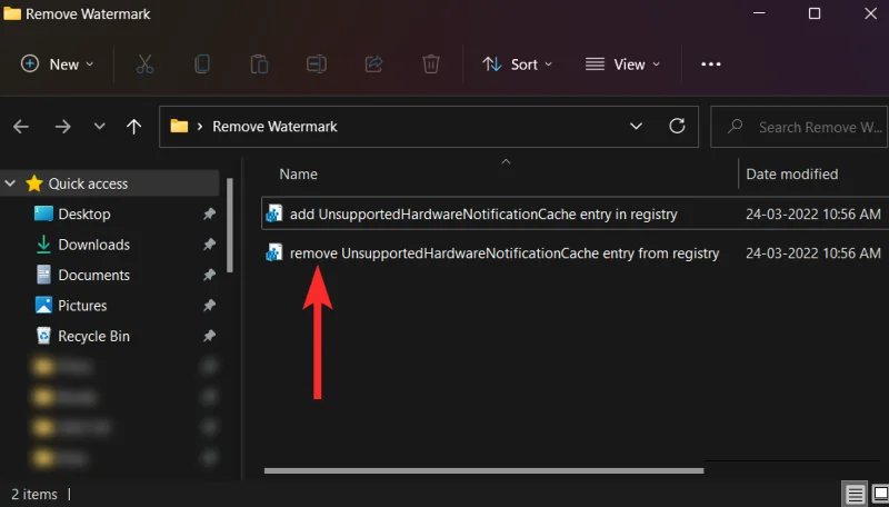 Windows 11: "시스템 요구 사항이 충족되지 않음" 워터마크를 제거하는 방법