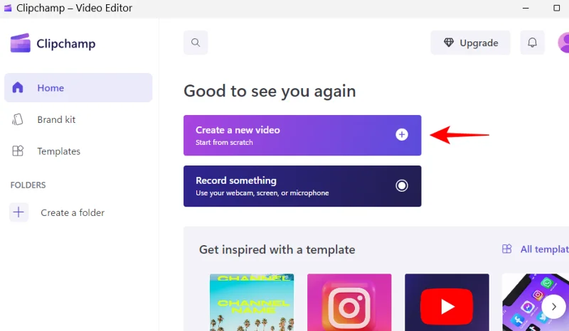 在 Clipchamp 中裁剪視頻：分步指南