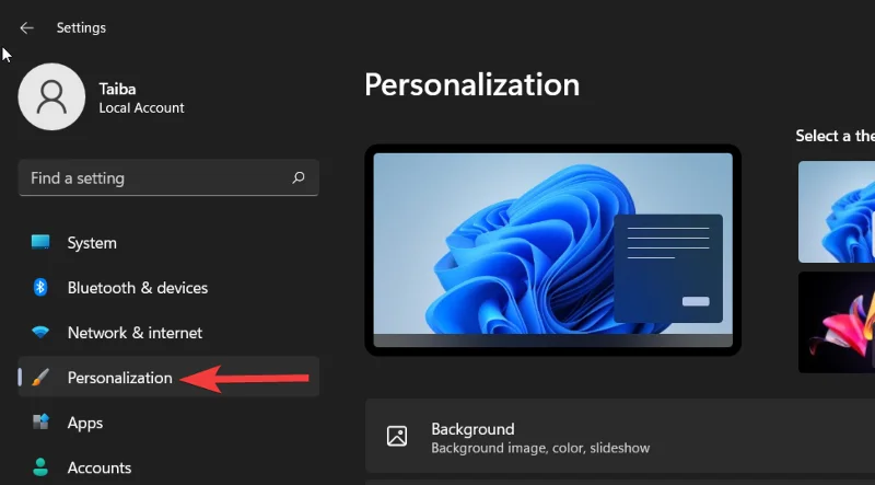 Windows 11에서 글꼴을 변경하는 방법