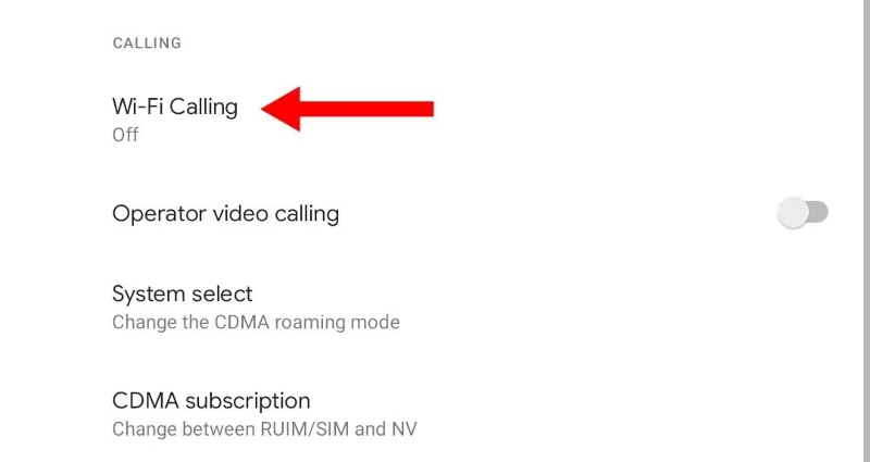 Android에서 WiFi 통화를 끄는 방법 [Samsung, Oneplus 등]