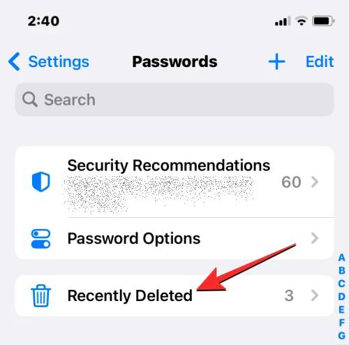 Comment récupérer des mots de passe supprimés sur iPhone sous iOS 17